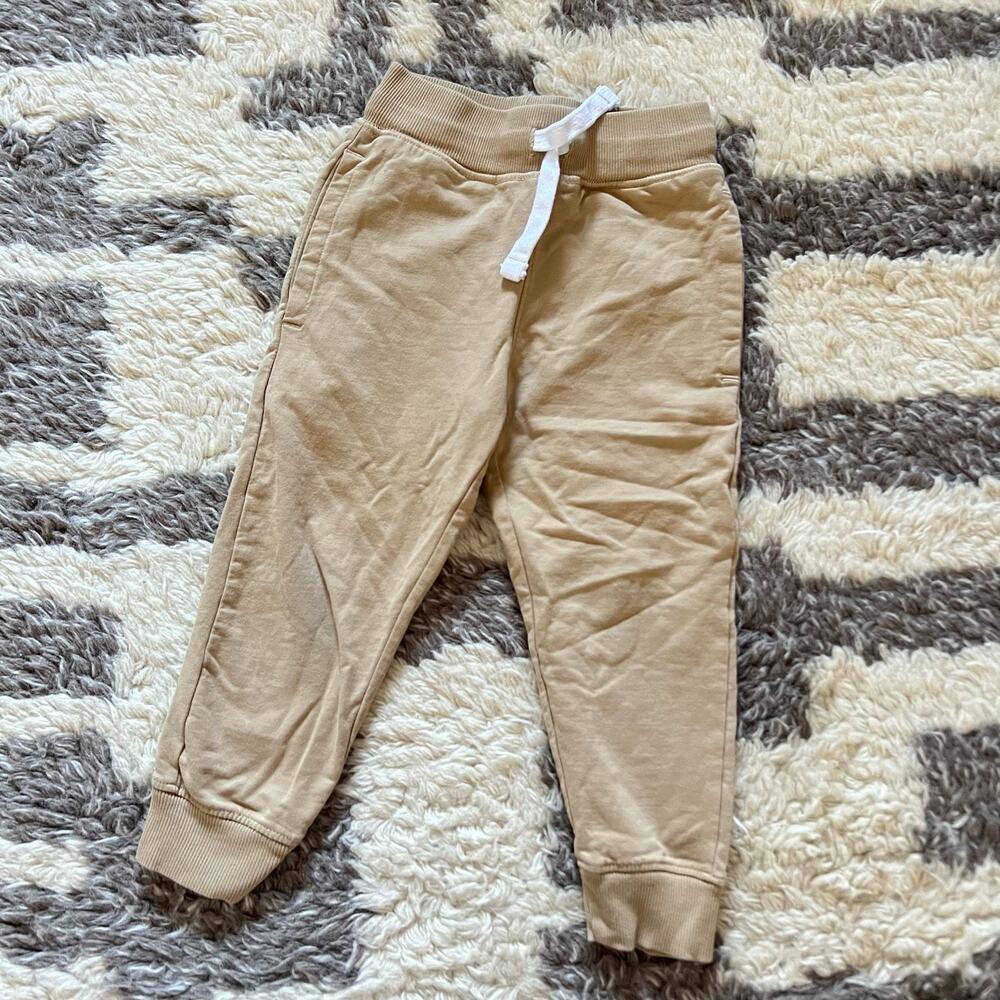 Tommy Bahama Kids Boys Tan Brown Jogger Pants XS Size 4